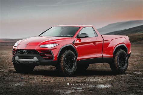 #1 best collection of pick up lines. Lamborghini Urus Pick-Up Truck Production Model Rendered