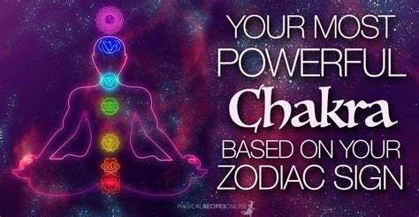 They are caregivers who consistently offer their loved ones emotional support. Most Powerful Chakra based on your Zodiac Sign | Chakra ...