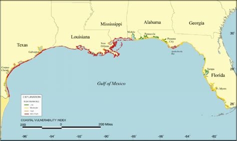Map Of Alabama Gulf Coast
