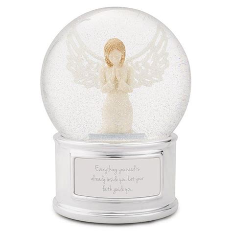 Praying Angel Snow Globe Snow Globes Personalized Ts Ts