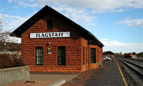 Flagstaff Amtrak Train Station Flagstaff Arizona Cragin Spring Flickr