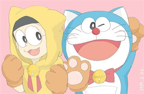 Doraemon Và Nobita Cat áo đẹp Doraemon Anime Totoro