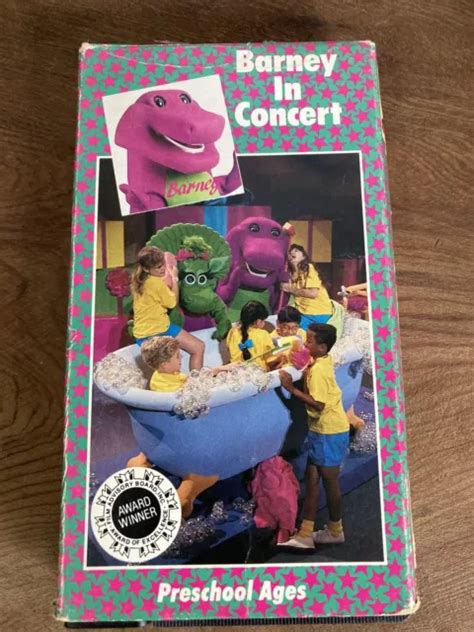 BARNEY BACKYARD Gang Friends In Concert VHS Video Tape Lyons Songs RARE PicClick