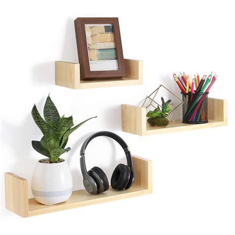 Shop wayfair.co.uk for a zillion things home across all styles and budgets. NEX Floating Shelves Wall Mounted Rustic Wood Wall Shelves ...
