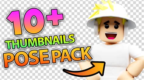Make You 10 Roblox Poses Overlay For Your Thumbnail By Hiezellblox Fiverr