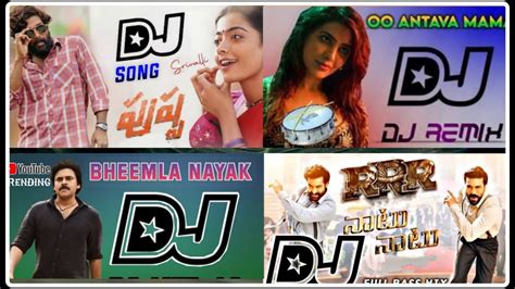 New Year Special Dj Remix 2022 Telugu New Songs Mashup Dj Mix Youtube
