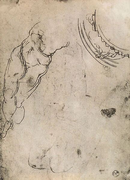 Male Legs Study By Michelangelo Gabinetto Dei Disegni E