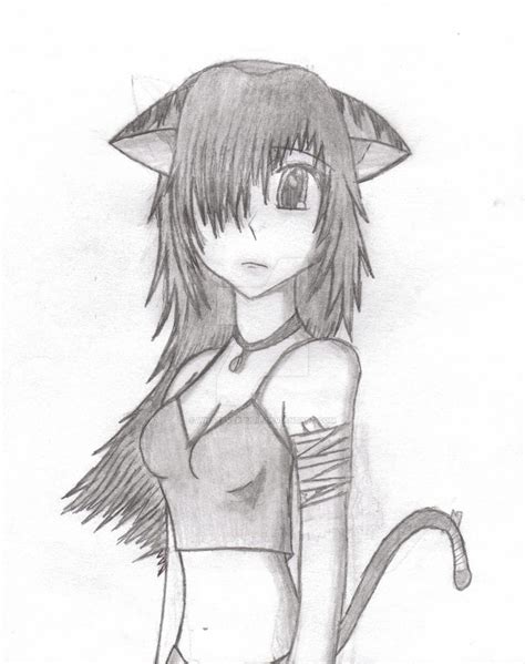 Anime Cat Girl By Whateverjulie On Deviantart