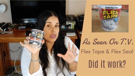 Flex Tape Flex Seal Does It Work YouTube