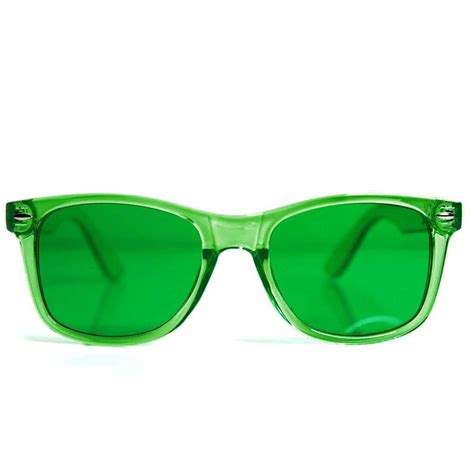 Glofx Green Color Therapy Glasses Migraine Glasses Chakra Relax Glasses