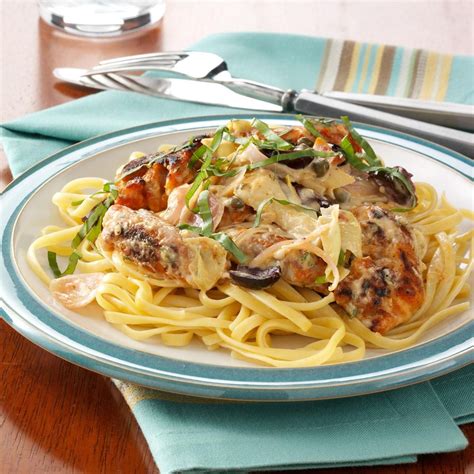 Mediterranean Chicken In Creamy Herb Sauce Recipe Just Because Its A