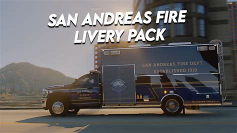San Andreas Fire Livery Pack Livery Showcase Liveries By Minty