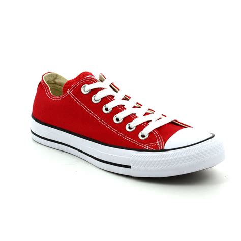 Converse M9696c All Star Ox Classic Red Canvas Trainers