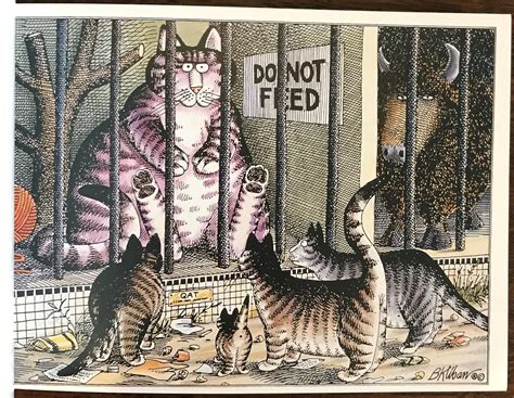1996 Klibans Cats A Book Of Postcards B Kliban Cat Postcard Etsy