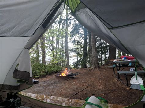 Best Way To Still Enjoy The Fire During A Down Pour Camping Hiking