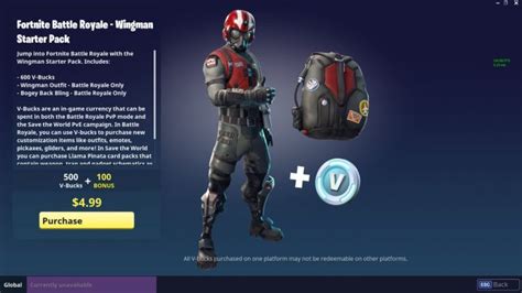 Wingman Starter Pack Now Available To Purchase Fortnite Insider