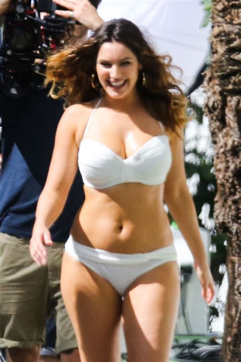 Kelly Brook In Black Bikini Miami Beach February 2014 • Celebmafia