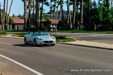 Email (via fox 5) a homeowner in rancho santa fe was awakened just after 1am on may 1st to the sound of a crash in his backyard. Ferrari California spotted in Rancho Santa Fe, California on 07/01/2013