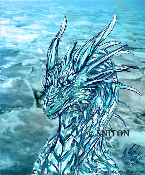 Crystal The Ice Dragon By Wolf Spirit89 On Deviantart