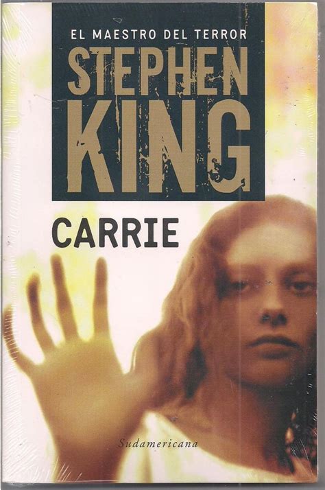 A Movie Poster For The Film Carie With An Image Of A Woman Holding Her Hand Up