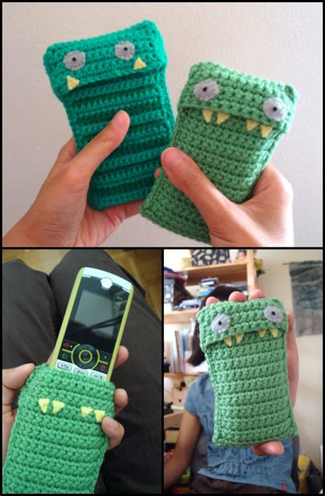 25 Free Crochet Phone Case Patterns Diyncrafty