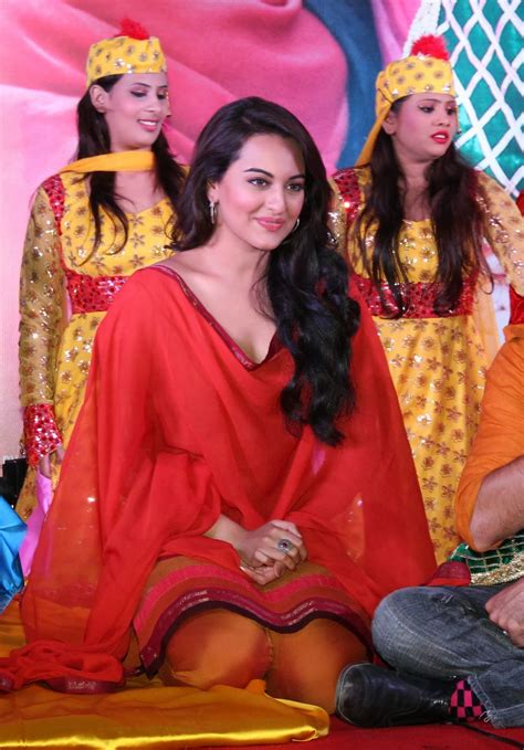 High Quality Bollywood Celebrity Pictures Sonakshi Sinha Looks Gorgeous In Salwar Kameez At The