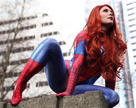 Self Spidey Suit Mary Jane Watson R Cosplay