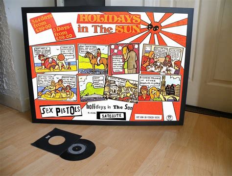 Sex Pistols Holidays In The Sun Promotional Etsy Canada