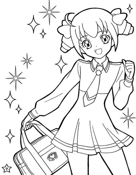 Anime Coloring Pages Games Coloring Pages Anime Coloring Pages Free