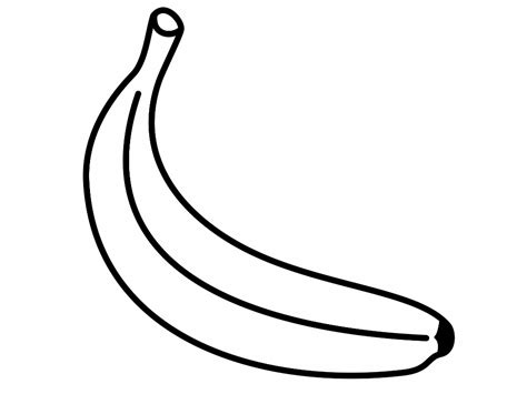 Push pack to pdf button and download pdf coloring book for free. Banana coloring pages to download and print for free