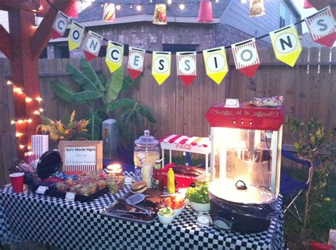 The 23 Best Ideas For Backyard Movie Night Birthday Party Ideas Home