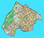 Grande mapa de la ciudad de Nueva Delhi | Delhi | India | Asia | Mapas ...