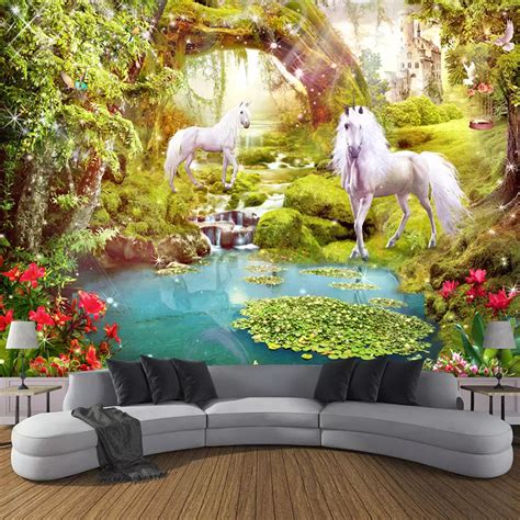 Fairy Forest Wall Mural 800x800 Download Hd Wallpaper Wallpapertip