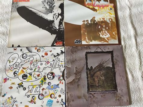 Led Zeppelin The First Four Albums In Great Condition Catawiki