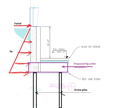 Helical Screw Pile Grade Beam Foundation Structural Engineering