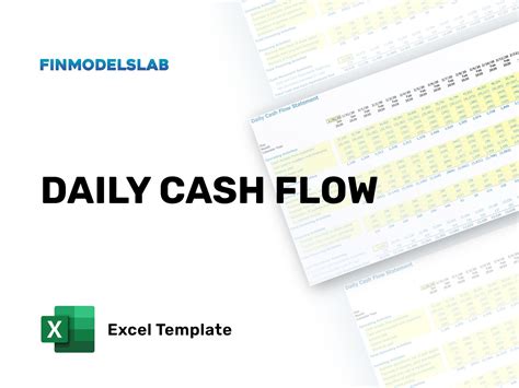 Daily Cash Flow Template Excel - FinModelsLab