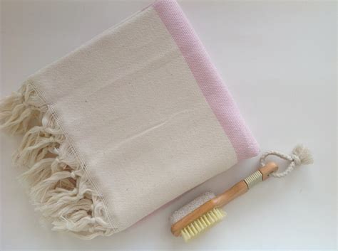 Elegant Organic Turkish Towel Peshtemal Bath Spa Natural Etsy