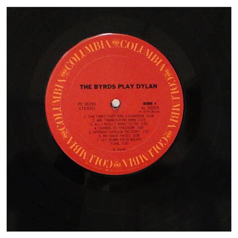 The Byrds Play Dylan Vinil Records