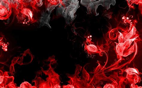 Red And Black Abstract Wallpapers Wallpaper Cave