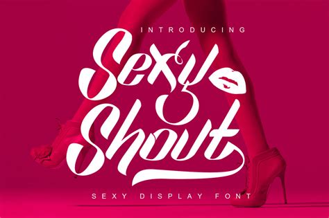 Sexy Shout Font Free Dafont Free