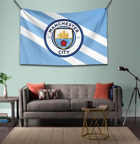 Manchester City Flag Pop Art India