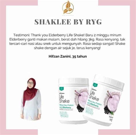 LifeShake Elderberry Untuk Perlindungan Berganda Vitamin Cerdik By Coach Anah Ahmad