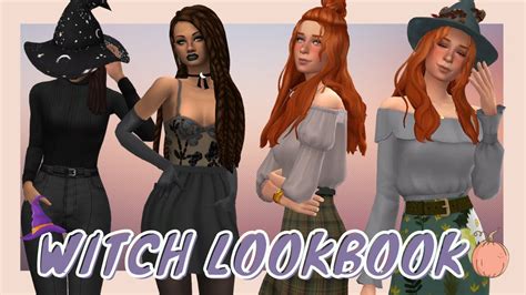 Witch Lookbook Full Maxis Match Cc List Sims 4 Create A Sim