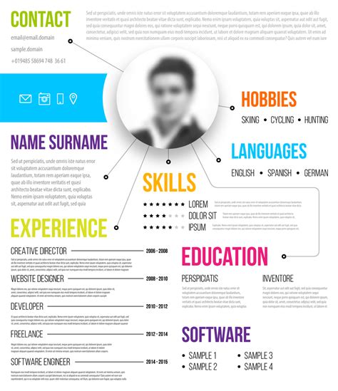 Best Practices For Using Infographic Resumes