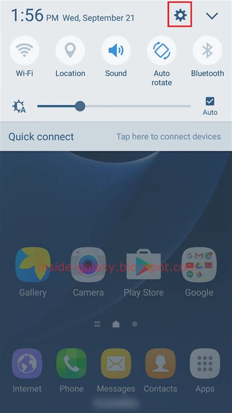 Inside Galaxy Samsung Galaxy S7 Edge How To Change Display Option For
