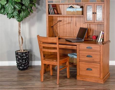 Sunny Designs Sedona Rustic Oak Desk Bob Mills Furniture