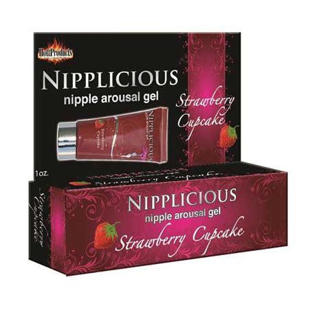 Nipplicious Nipple Arousal Gel Oz Tube Strawberry Sex Toy Store For Adults