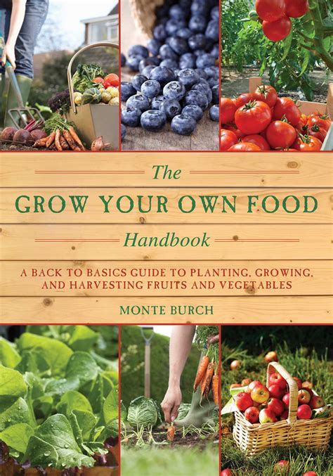 The Grow Your Own Food Handbook A Back To Basics Guide To Planting