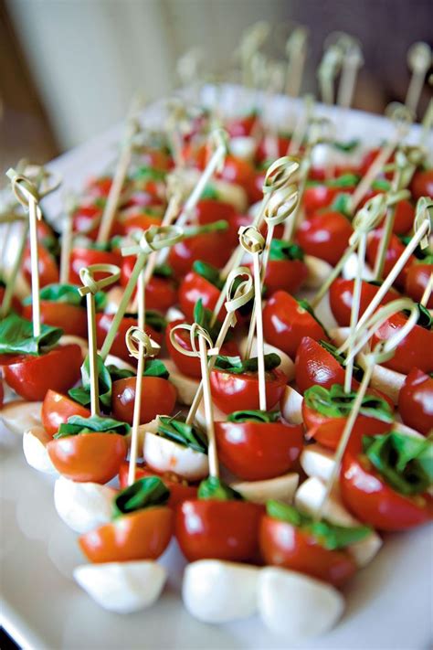 Want some great ideas for cold party appetizers? Antique Wedding | Wedding food, Reception food, Wedding ...