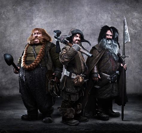 In A Hole In The Ground Fleshing Out The Company Bifur Bofur And Bombur